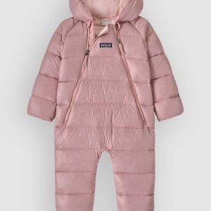 Patagonia Infant Hi-Loft Down Sweater Bunting Kids Overall fuzzy mauve
