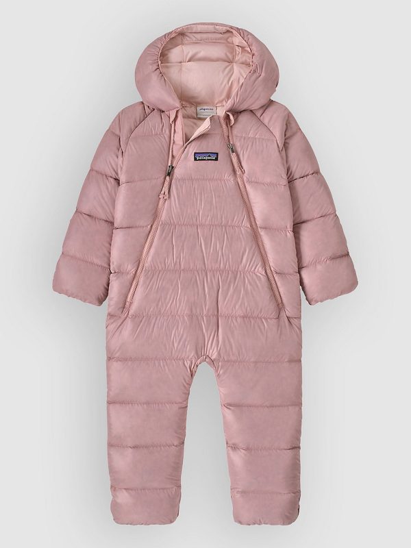 Patagonia Infant Hi-Loft Down Sweater Bunting Kids Overall fuzzy mauve