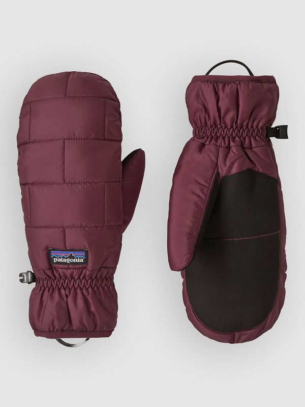 Patagonia Nano Puff Fäustlinge berry fig