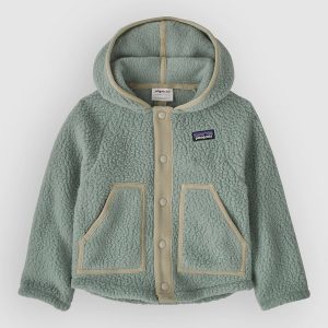 Patagonia Retro Pile Kids Jacke cover green