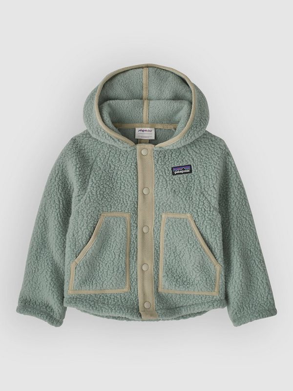 Patagonia Retro Pile Kids Jacke cover green
