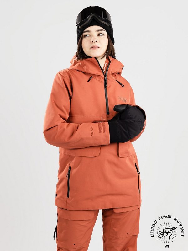 Picture U14 Anorak marsala