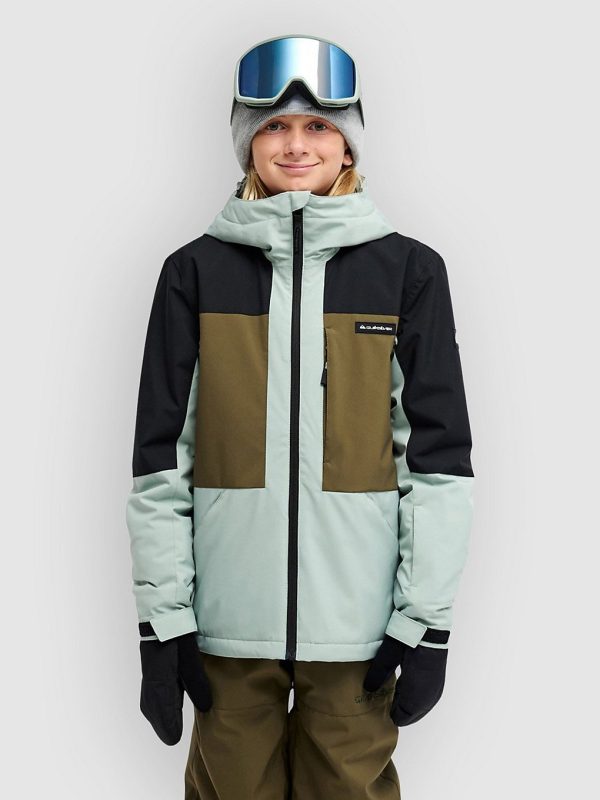 Quiksilver Forever 20K Kids Jacke iceberg green