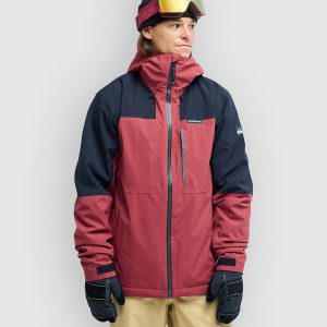 Quiksilver Forever Stretch 20K Ins Jacke oxblood red