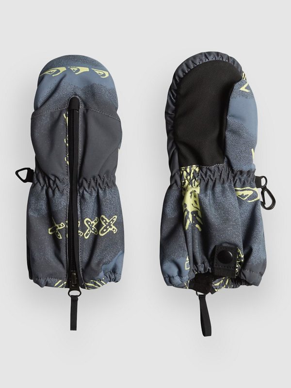 Quiksilver Indie Kids Fäustlinge shadow checks flint stone