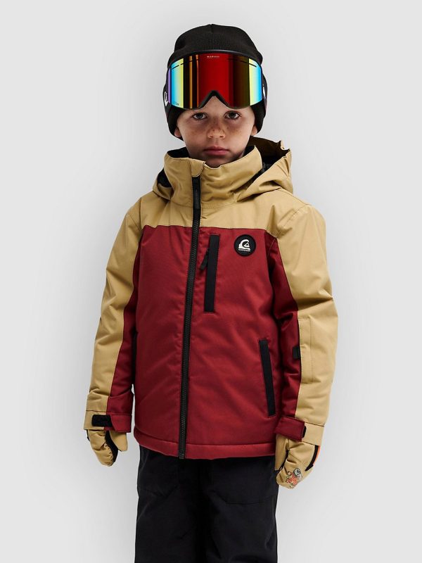 Quiksilver Little Mission Kids Jacke oxblood red