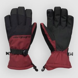 Quiksilver Mission Handschuhe oxblood red