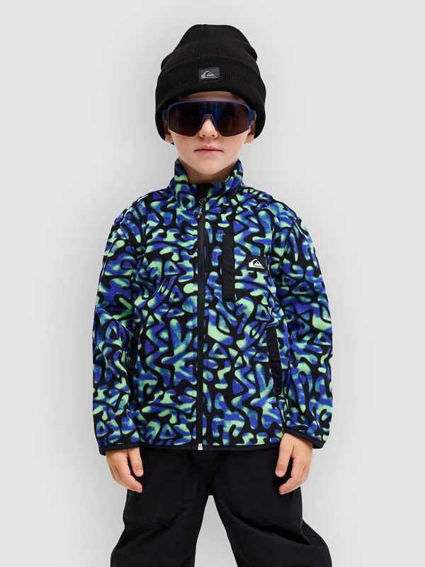 Quiksilver No Destination Kids Fleecejacke spring bouqt bubble form