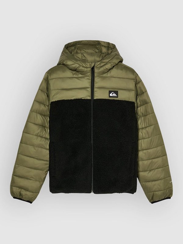 Quiksilver Scaly Reversible Kids Jacke grape leaf