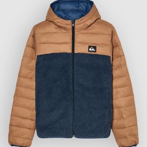 Quiksilver Scaly Reversible Kids Jacke rawhide