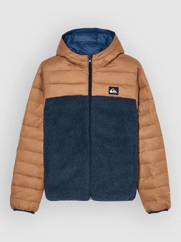 Quiksilver Scaly Reversible Kids Jacke rawhide