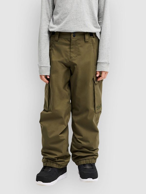 Quiksilver Snow Down Cargo Kids Hose grape leaf