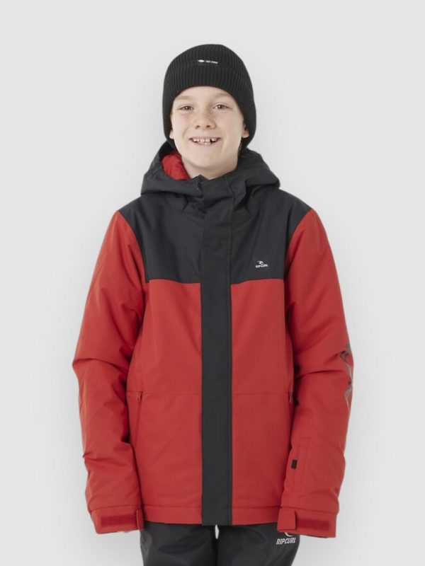 Rip Curl Anti Series Olly 10K Kids Jacke lava red