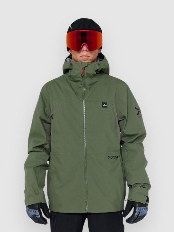Rip Curl Anti Series Xpore 3L Jacke deep cactus