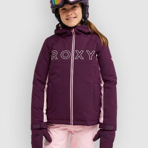 Roxy Astral Peak Girl Kids Jacke blackberry wine