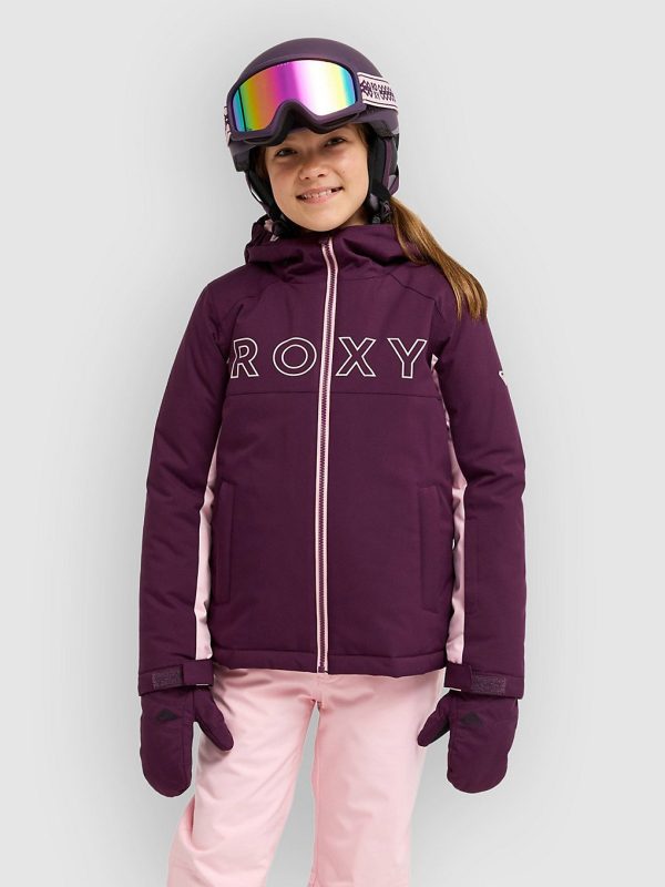 Roxy Astral Peak Girl Kids Jacke blackberry wine