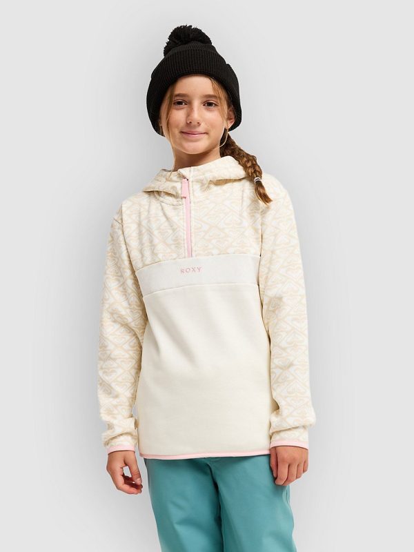 Roxy Frost Fern Girl Kids Fleecejacke biscotti roxygram