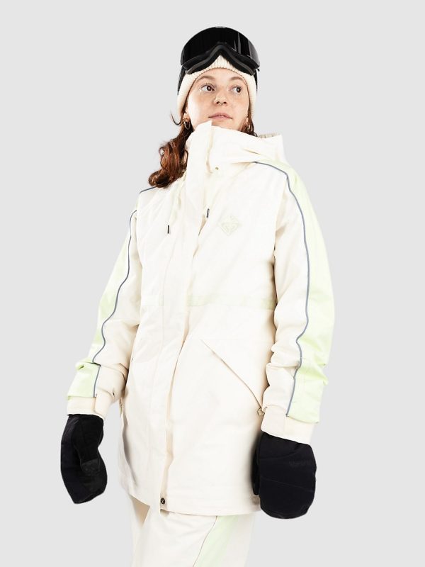 Roxy Highridge Hoodie Jacke buttercream