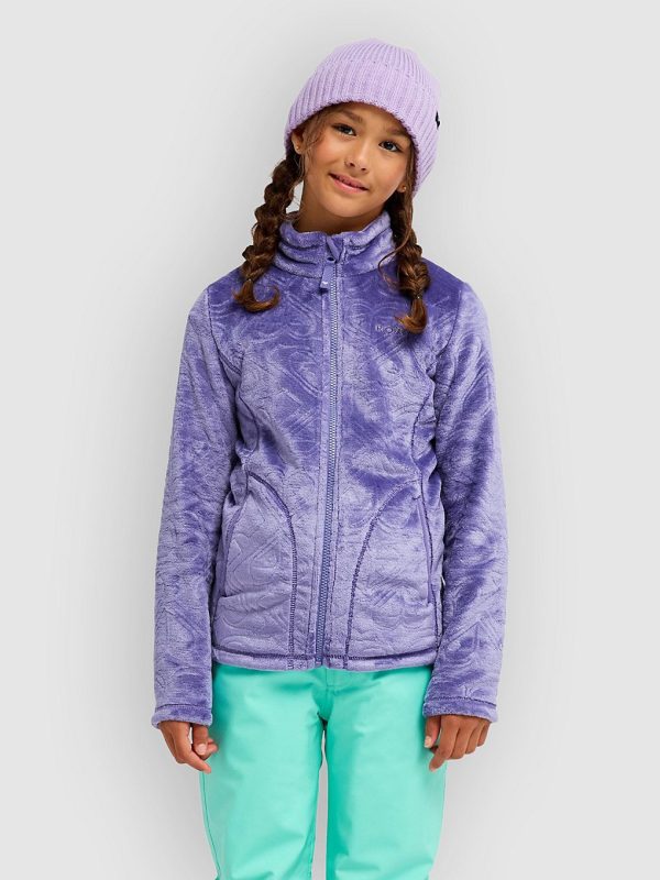 Roxy Igloo Girl Kids Fleecejacke twilight purple