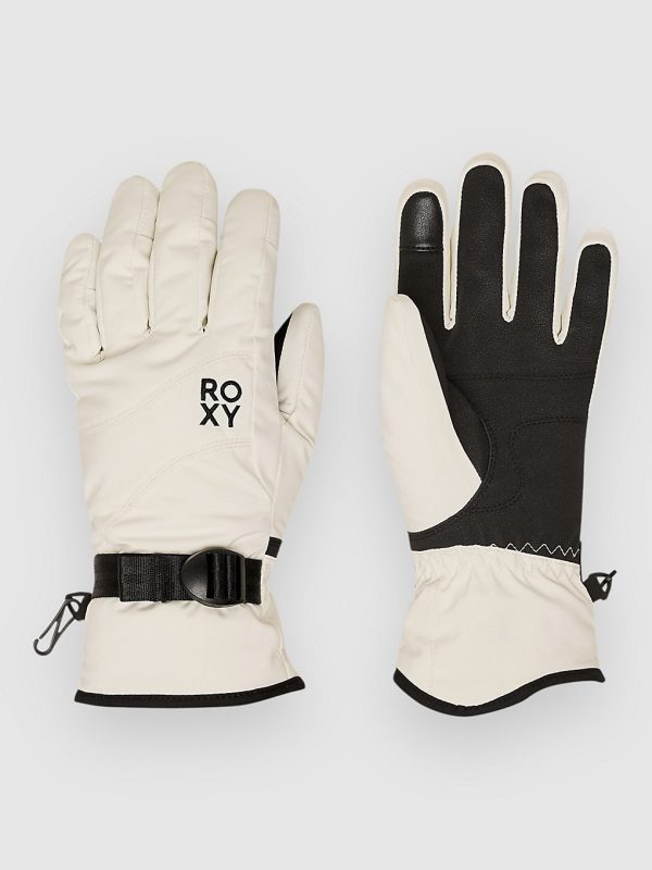 Roxy Jetty Solid Fäustlinge whisper white