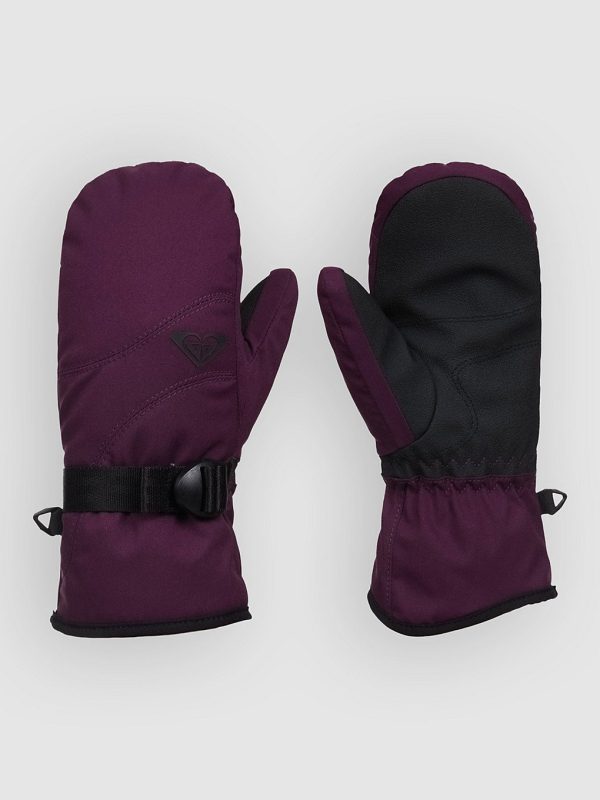 Roxy Jetty Solid Kids Fäustlinge blackberry wine