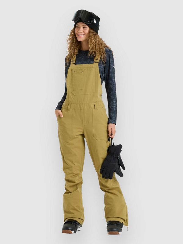 Roxy Rideout Bib Pants fennel seed