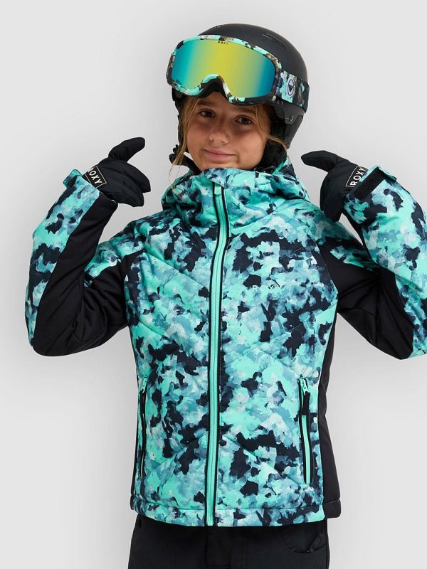 Roxy Snowdrift Girl Kids Jacke arctic cool chaos rg