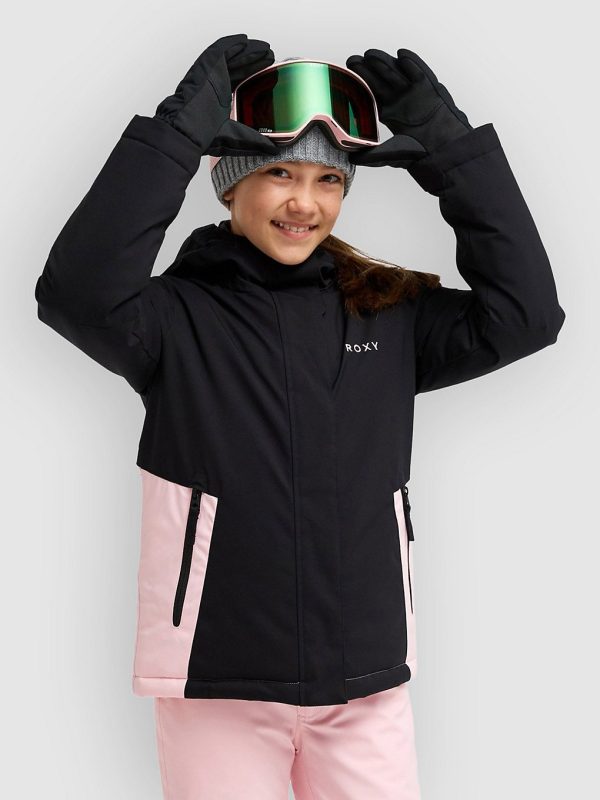 Roxy Snowflare Girl Kids Jacke true black