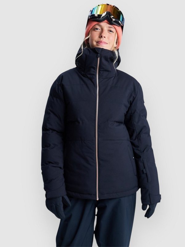 Roxy Snowyhill Puffy Jacke true black