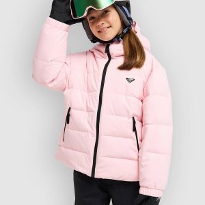 Roxy Snowyhill Puffy Kids Jacke rose shadow