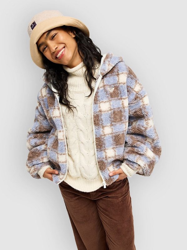Roxy Take It Ok Fleecejacke coconut milk