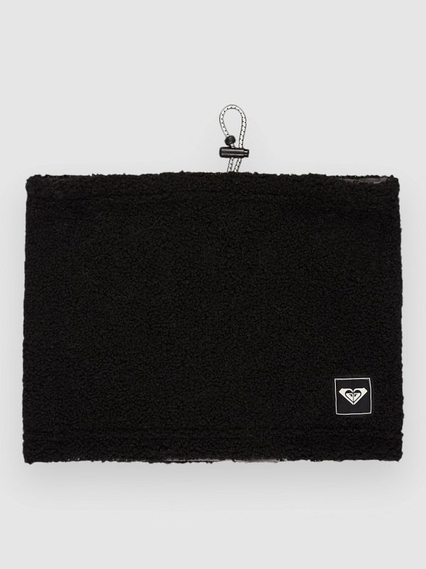 Roxy Valwood Collar Neck Warmer true black