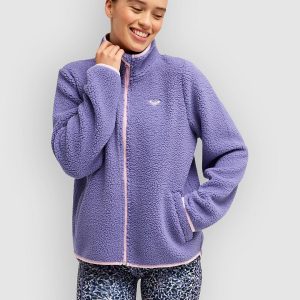 Roxy Waves Of Warmth Fleecejacke twilight purple