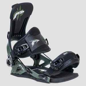 SP Bindings Mountain Multientry Snowboard-Bindung olive