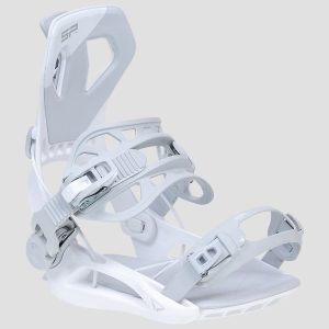 SP Bindings Private Snowboard-Bindung white / grey