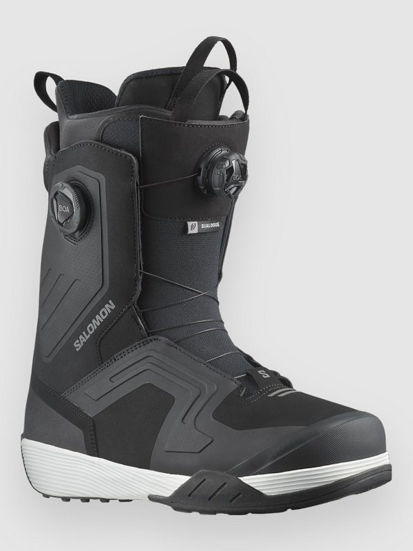 Salomon Dialogue Dual BOA 2026 Snowboard Boots black  /  black  /  white