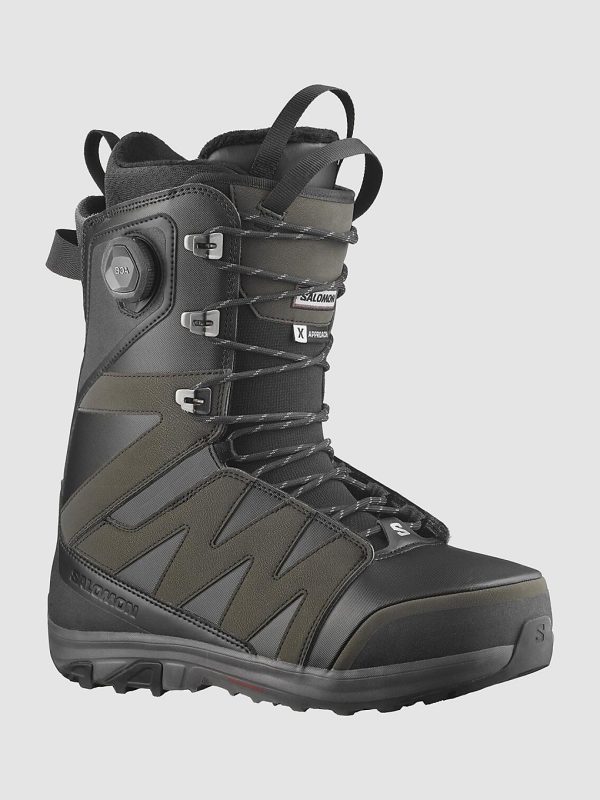 Salomon X Approach Lace SJ BOA 2026 Snowboard Boots black / black / black