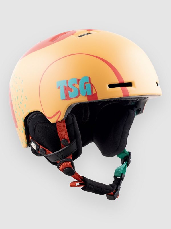 TSG Arctic Nipper Maxi 2.0 Graphic Design Kids Helm peachy twist