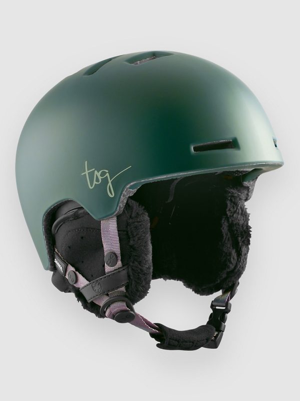 TSG Cosma 2.0 Solid Color Kids Helm satin foliage green
