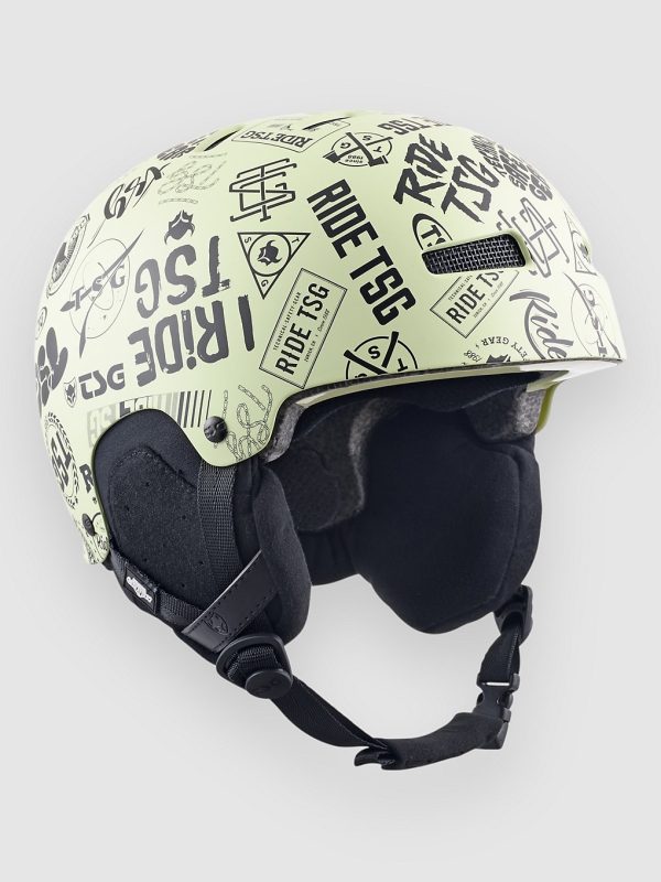 TSG Gravity Graphic Design Kids Helm sticky matcha