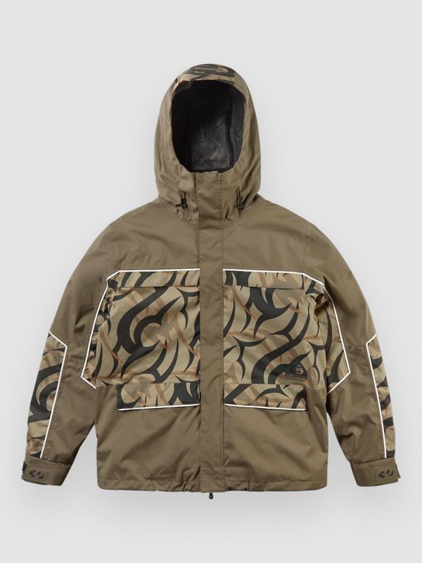 ThirtyTwo Corduroy Jacke brown / camo