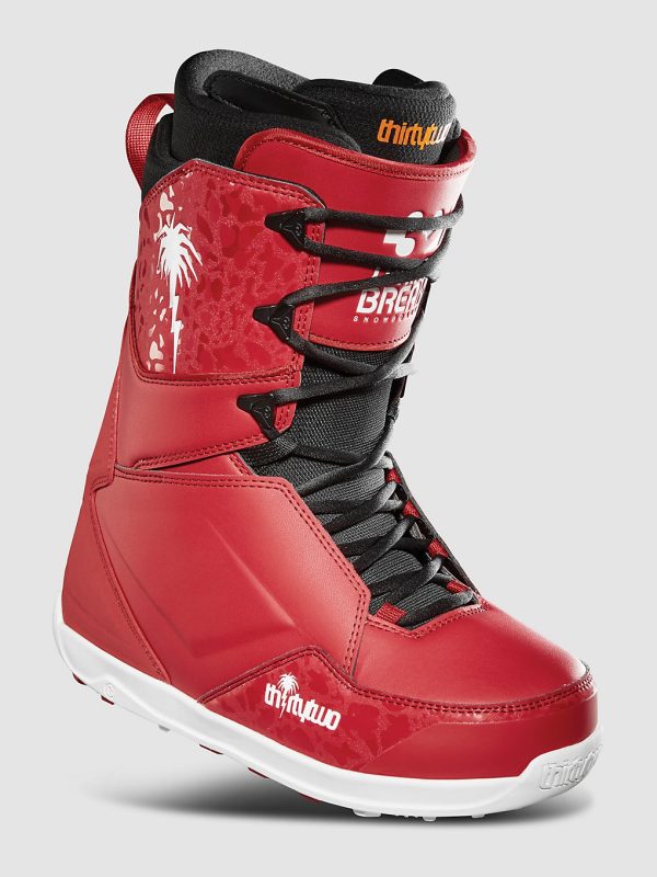 ThirtyTwo Lashed Premium Spring Break Snowboard Boots red