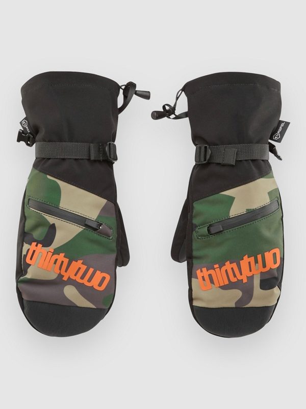 ThirtyTwo Youth Corp Kids Fäustlinge black / orange