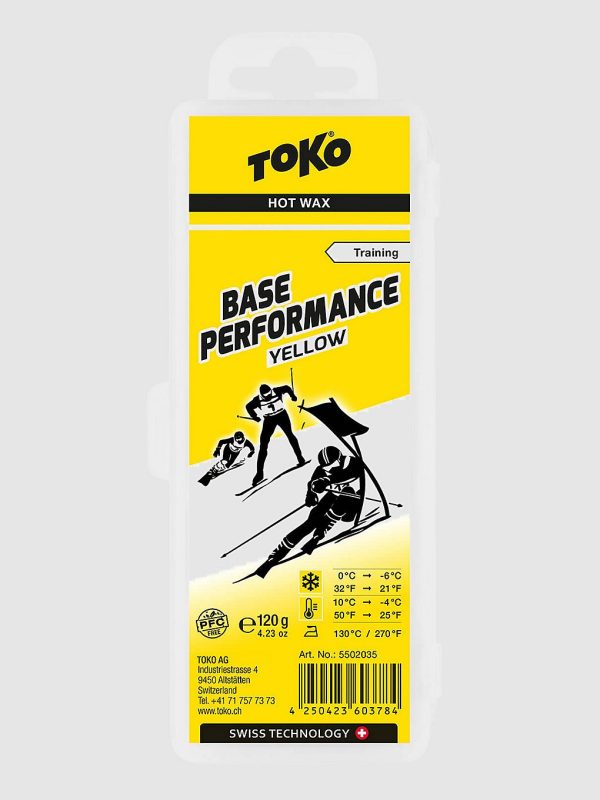 Toko Base Performance 120 g Yellow Surfwachs neutral