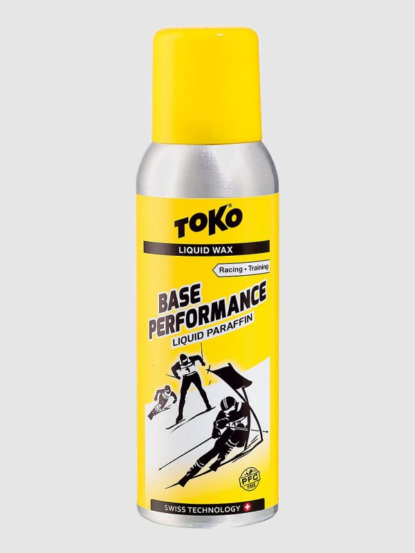 Toko Base Performance Liquid Paraffin Yellow -4°C / 10°C Surfwachs yellow