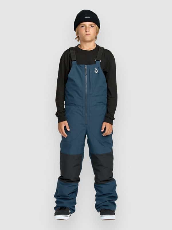Volcom Barkley Ins Kids Bib Pants deep blue
