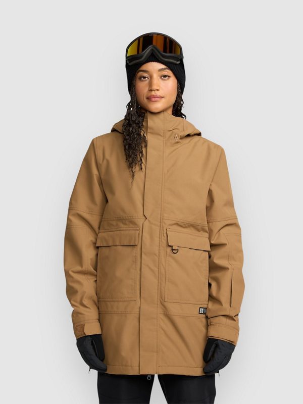 Volcom Qc Cruiser Ins Jacke bronze