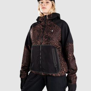 Volcom Revna 20K Shell Jacke leopard