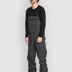 Volcom Roan Overall Bib Pants dark grey