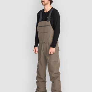 Volcom Roan Overall Bib Pants teak